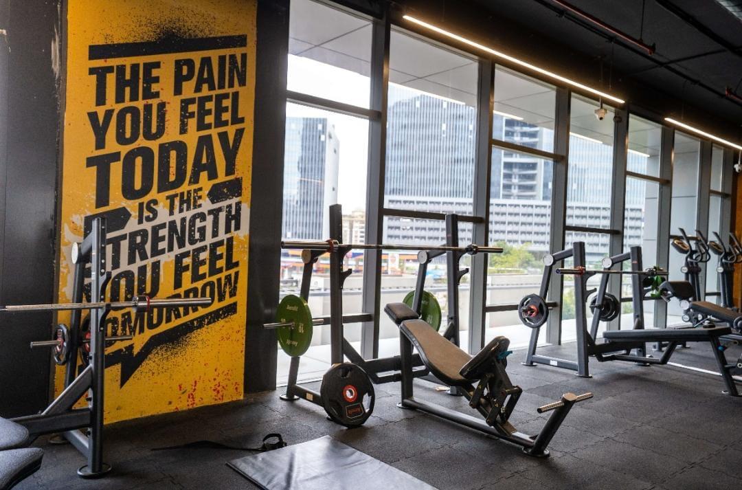 Modern spacious living area